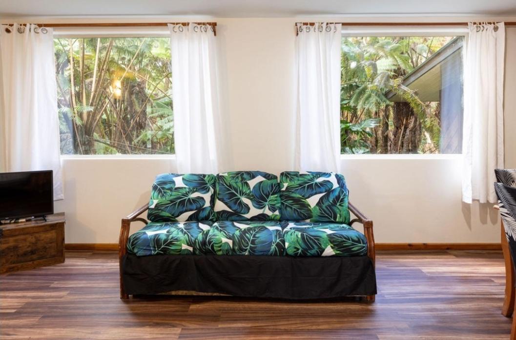 Villa Halema'Uma'U- Hale Kumu La'Au Volcano Exterior foto